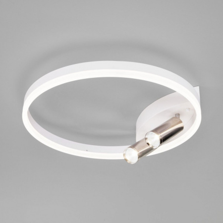 фото Умный потолочный светильник Eurosvet Luminari 90247/3 белый/хром Smart
