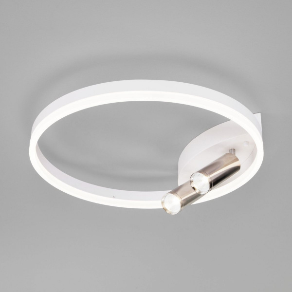 фото Умный потолочный светильник Eurosvet Luminari 90247/3 белый/хром Smart