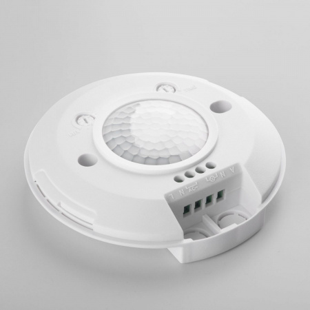 фото Инфракрасный датчик движения 6м 2000W 360° IP20 SNS-M-11 белый