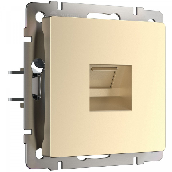 фото Розетка Ethernet RJ-45 (шампань) W1181011