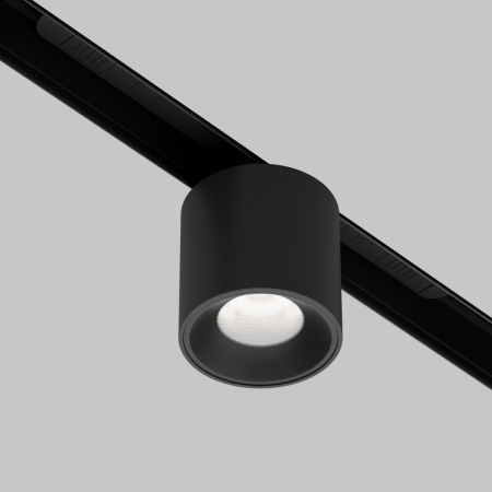 фото Трековый светильник Maytoni Technical Alfa S TR132-4-7W-DS-B, черный