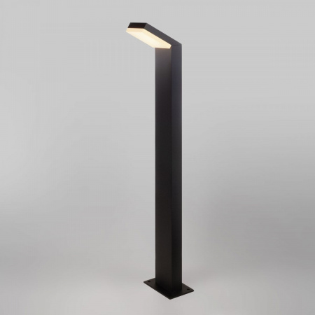 фото Ландшафтный уличный светильник Sensor 3000K Чёрный IP54 1542 TECHNO LED