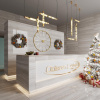 фото Подвесной светильник латунь/металл/алебастр IP20 LED 21W 3000K/3500K/4000K MARBELLA L-VISION, арт. 6687/15L