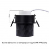 фото Точечный встраиваемый светильник Arte Lamp FANG A5562PL-1BK