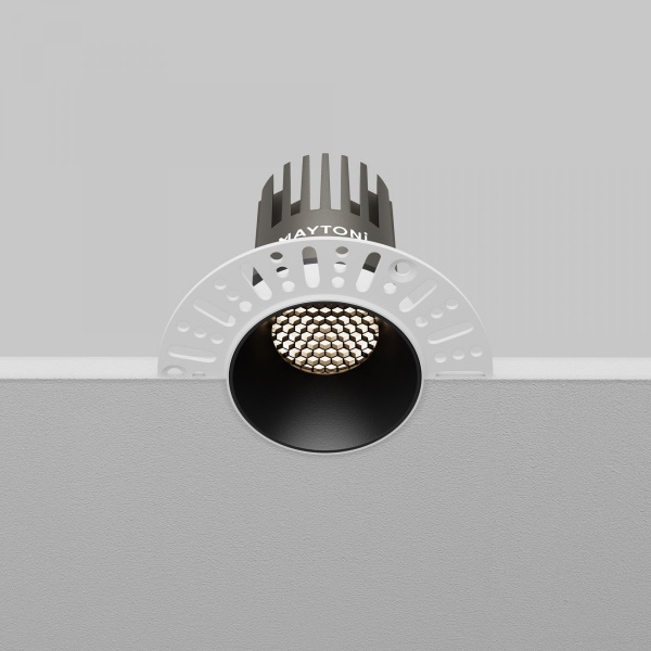 фото Встраиваемый светильник Maytoni Technical Dip DL119-10W-4K-TRS-B, черный