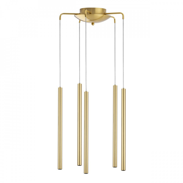 Люстра подвесная Tubo, золото Lightstar L5T747233