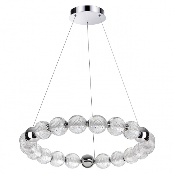Хром/металл/акрил Люстра LED 60W 4000K 4987лм CRYSTAL L-VISION, арт. 5007/60L