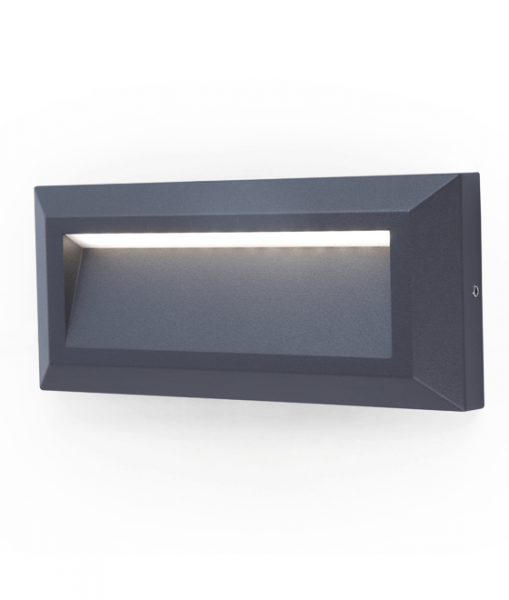 Светильник G2411 настенный  накладной серый  220V 11W LED 4000К IP54