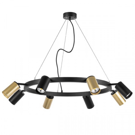 фото Люстра подвесная Rullo, черный Lightstar LR018404374
