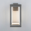 фото Уличный настенный светодиодный светильник Frame LED IP54 1527 TECHNO серый
