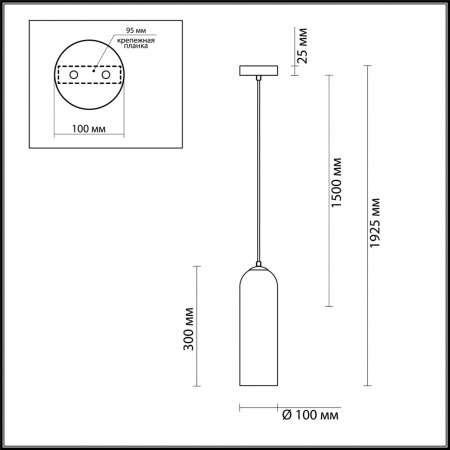 фото Золотой/белый Подвес E27 60W 220V VOSTI PENDANT, арт. 4642/1
