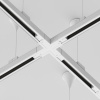фото Коннектор Х-образный Trinity белый Maytoni Technical TRA005CX-31W