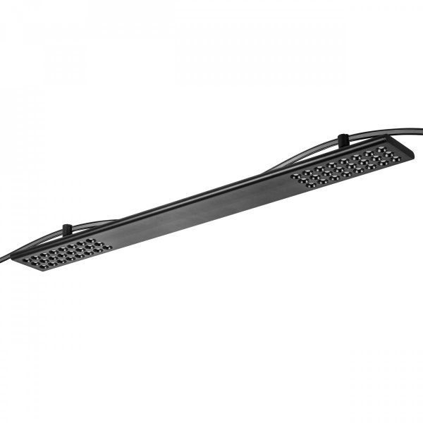 фото Светильник трековый 48V 2x24W+15W 3000K 90° черный DUE Lightstar 267937