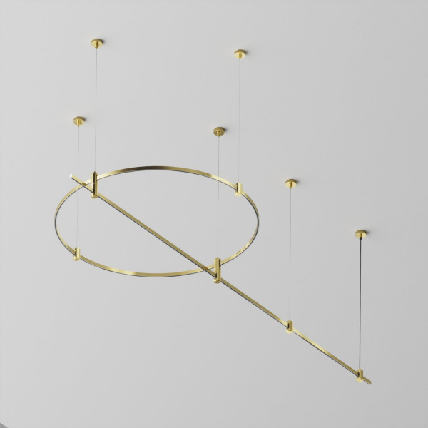 Готовая конструкция (набор) Maytoni Technical TFC-Flar-H05-BS, латунь