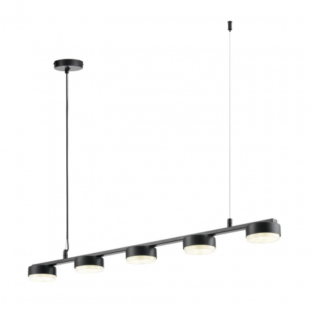 фото Черный, металл Подвесной светильник LED GX53 5*7W 220V TORINA COMFI, арт. 8117/5