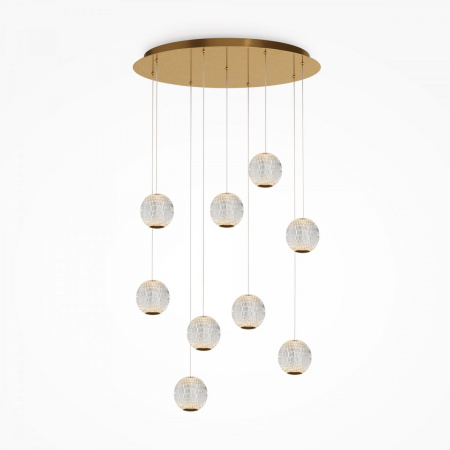фото Подвесной светильник Maytoni Sapphire MOD293PL-L56BS3K, латунь