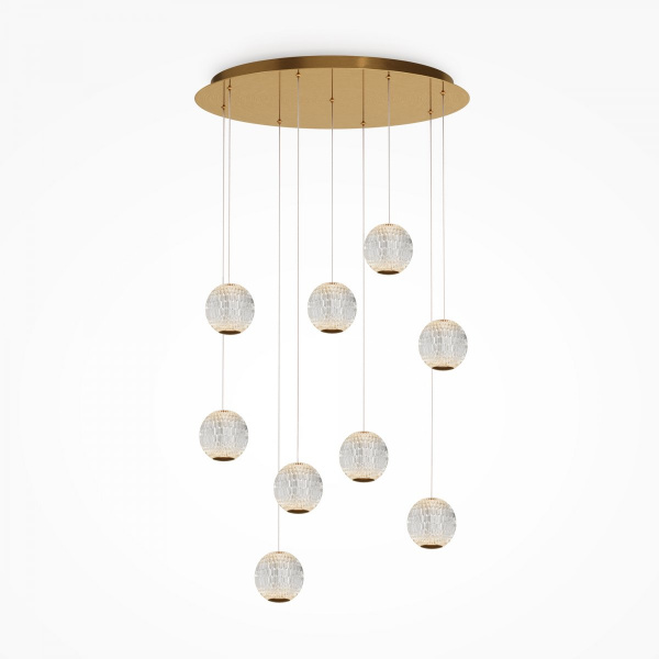 фото Подвесной светильник Maytoni Sapphire MOD293PL-L56BS3K, латунь