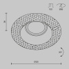 фото Встраиваемый светильник Maytoni Technical Dot DL042-01W, белый