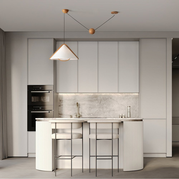 Потолочный светильник Freya Umbra FR5554CL-01T, дерево