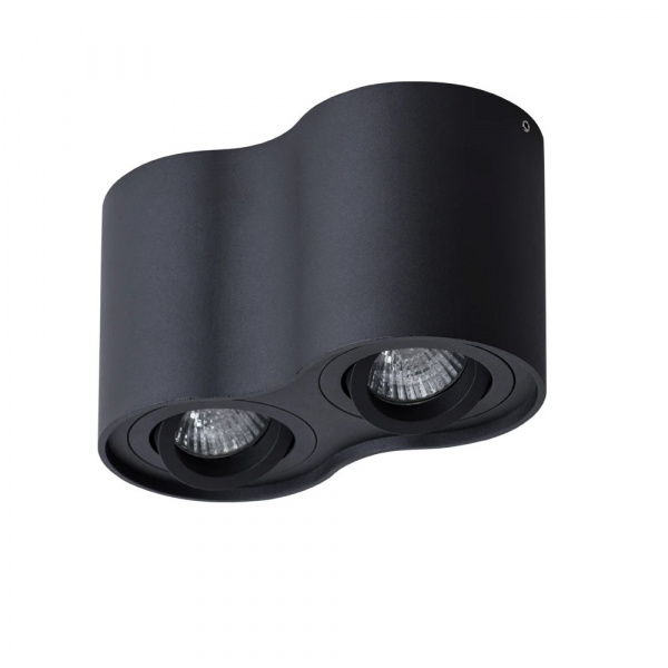 Точечный накладной светильник Arte Lamp FALCON A5645PL-2BK