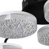 фото Черный, металл/акрил Люстра потолочная с ПДУ LED 85W 3000-6000К 220V DIDANA LEDIO, арт. 8236/6CL
