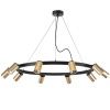 фото Люстра подвесная Rullo, черный Lightstar LR020400