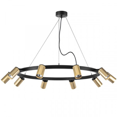 фото Люстра подвесная Rullo, черный Lightstar LR020400
