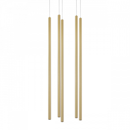фото Люстра подвесная Tubo, золото Lightstar L5T747443