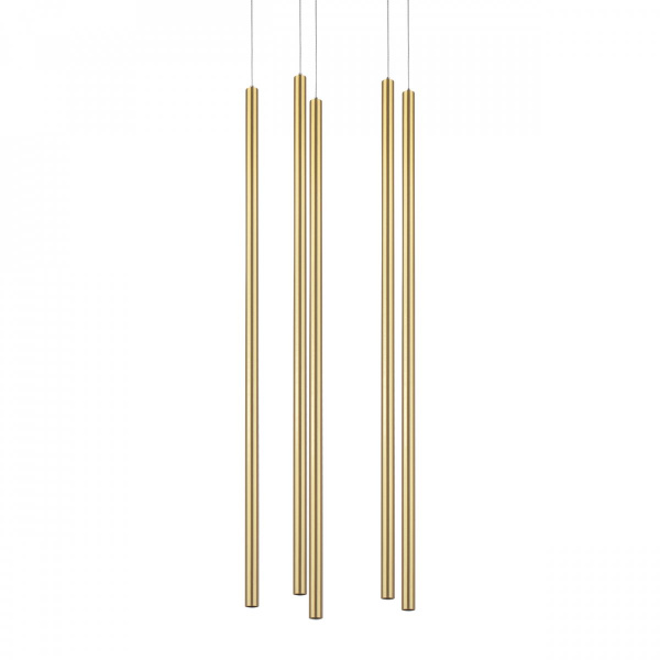 фото Люстра подвесная Tubo, золото Lightstar L5T747433