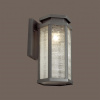 фото Темно-серый/белый Уличный настенный светильник IP44 E27 100W 220V GINO NATURE, арт. 4048/1W