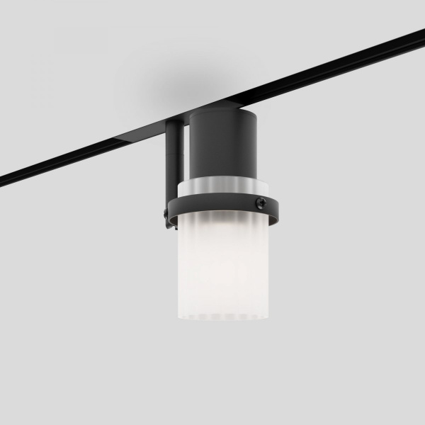 фото Slim Magnetic Трековый светильник со стеклянным плафоном 10W 4000K черный 85532/01