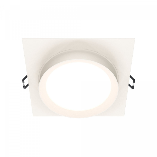 Встраиваемый светильник Maytoni Technical Hoop DL086-GX53-SQ-W, белый
