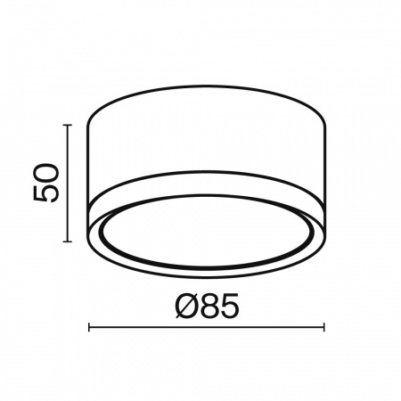 фото Потолочный светильник Maytoni Technical Hoop C086CL-GX53-SRD-B, черный
