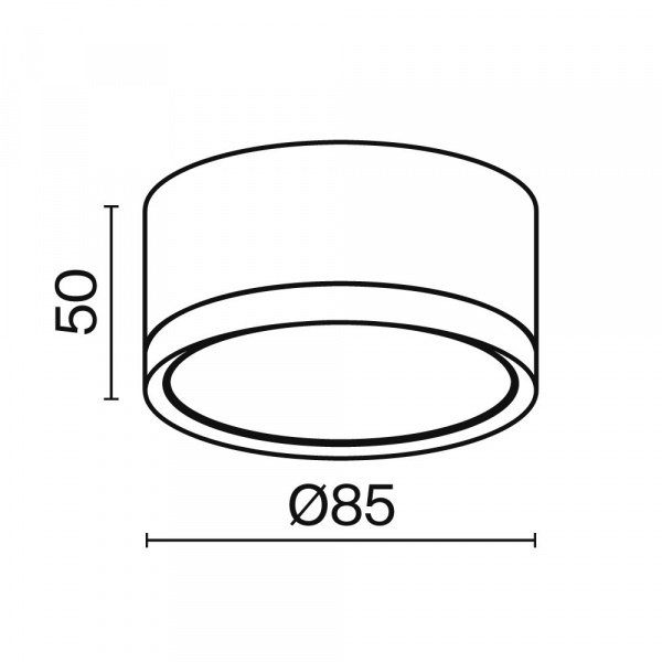 фото Потолочный светильник Maytoni Technical Hoop C086CL-GX53-SRD-BG, черный с золотом