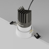 фото Встраиваемый светильник Maytoni Technical Dip DL118-15W-3K-W, белый