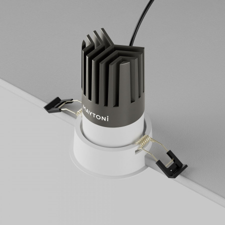 фото Встраиваемый светильник Maytoni Technical Dip DL118-15W-3K-W, белый