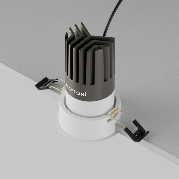 фото Встраиваемый светильник Maytoni Technical Dip DL118-15W-3K-W, белый