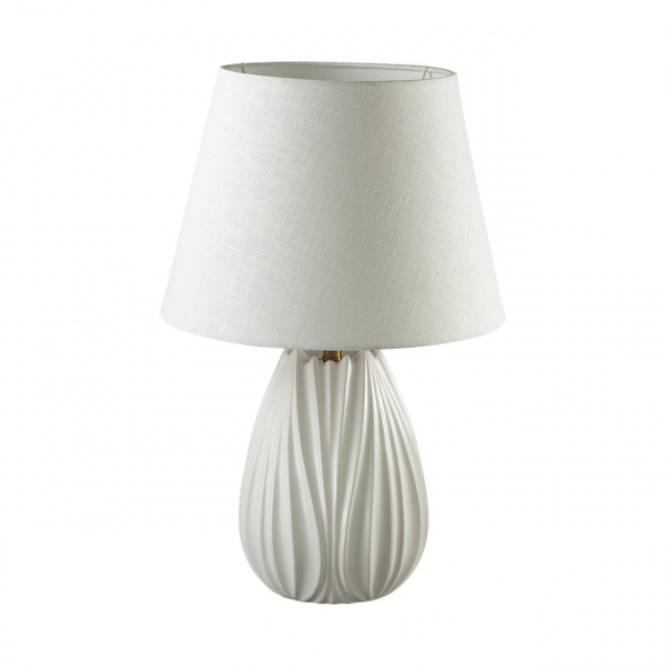 Белый, керамика/текстиль Настольная лампа E27 1*60W 220V SONA COMFI, арт. 8121/1T