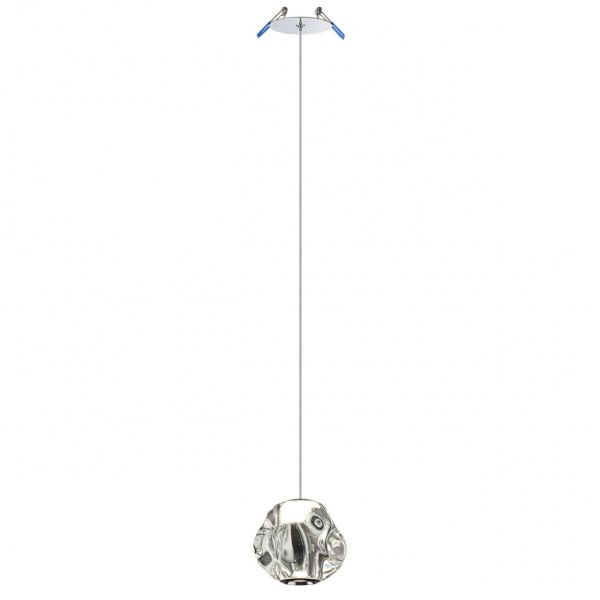 фото Хром/прозрачный/металл/акрил Подвес LED 5W 4000K 250Лм JEMSTONE L-VISION, арт. 5084/5L