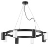 Люстра подвесная Rullo, черный Lightstar LR018374364