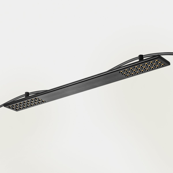 фото Светильник трековый 48V 2x24W 3000K 90° черный DUE Lightstar 267737