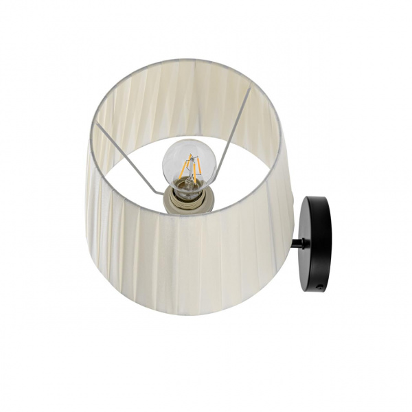 фото Бронза/черный/бежевый, металл/текстиль Бра E27 1*60W 220V TUNE MODERNI, арт. 8302/1W