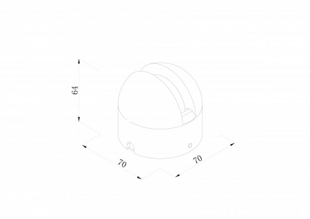фото Светильник уличный SWG для оконных проемов Луч 6W-220V-WW-IP65