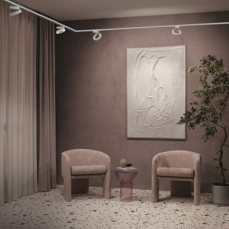 фото Трековый светильник Maytoni Technical Rim TR044-1-12W3K-W, черный
