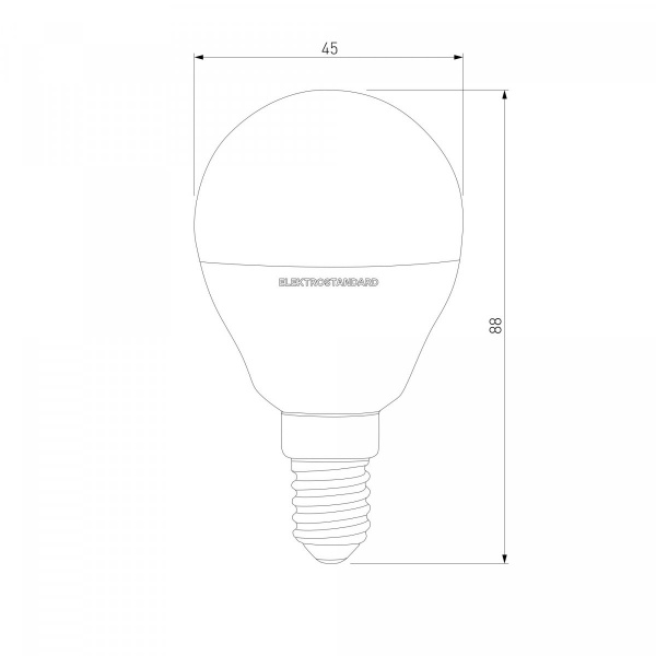 фото Светодиодная лампа Mini Classic LED 9W 3300K E14 BLE1442