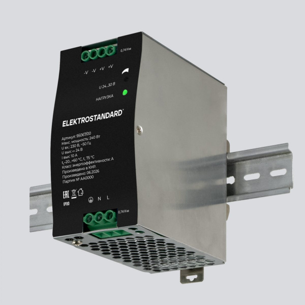 фото Блок питания на DIN-рейку 240W 24V IP20 95067/00