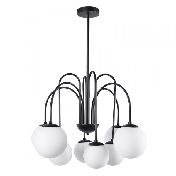 Люстра на штанге Arte Lamp MEBSUTA A1675LM-8BK
