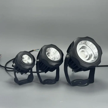 фото Прожектор LED зеленый G5512 12W 24° IP65 черный