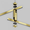 фото Подвес тросовый Hang двойной Flarity латунь Maytoni Technical TRA157SW-D1-BS