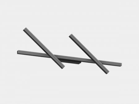 фото SWG LED светильник настенный CO-0120100A-BL-WW Черный 40Вт 3000 К